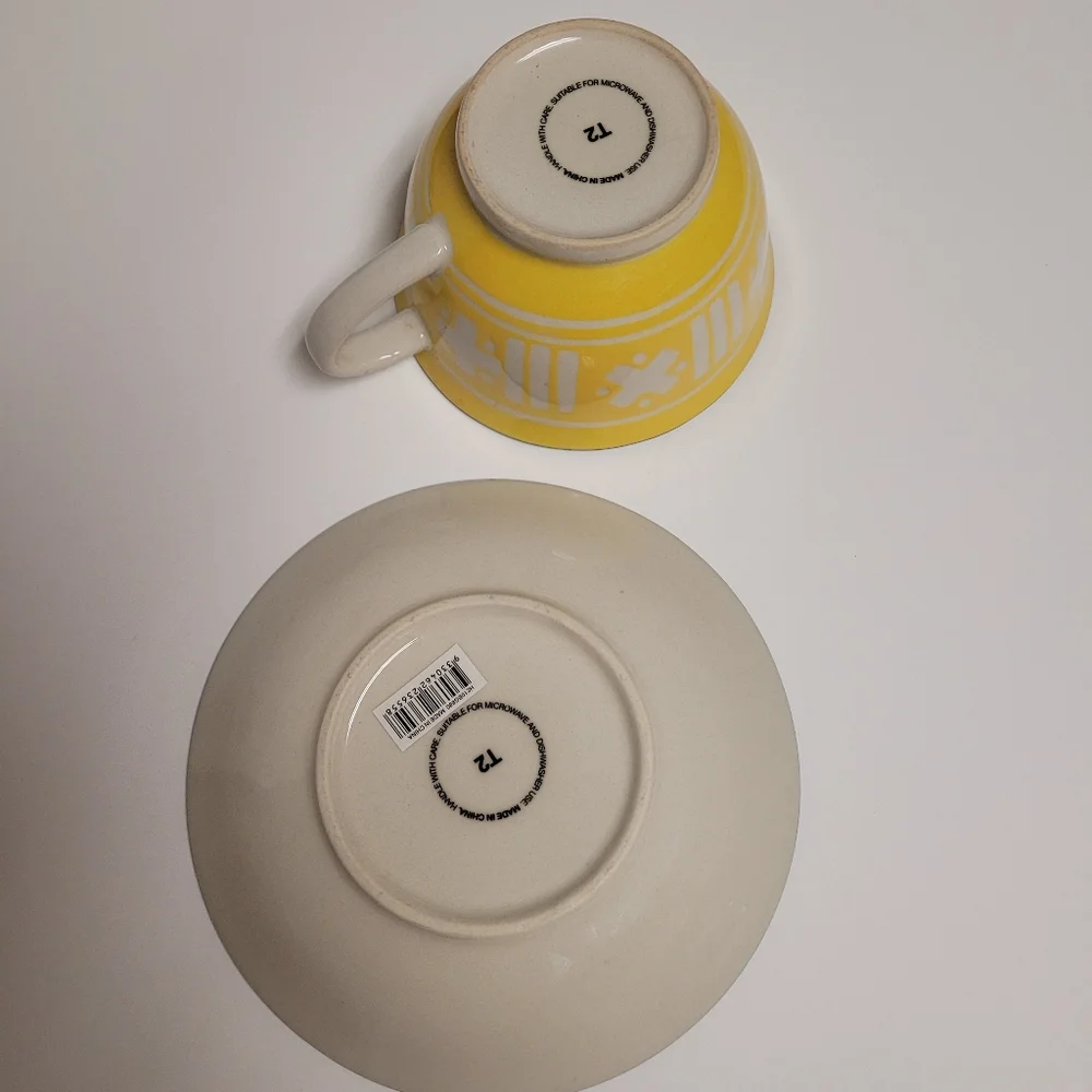 T2 Tea Cup And Saucer Set NWOT